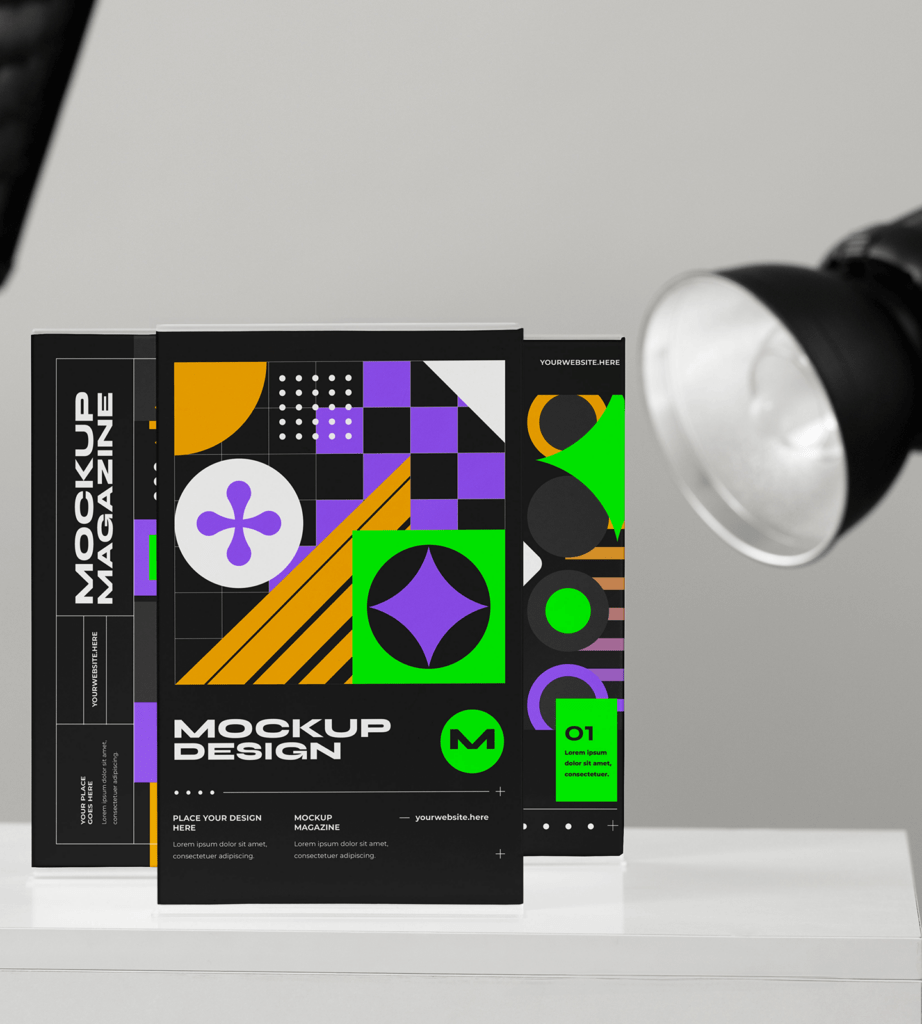 Studio Product Photography - Artwork Stack